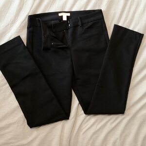 High-rise tailored pants